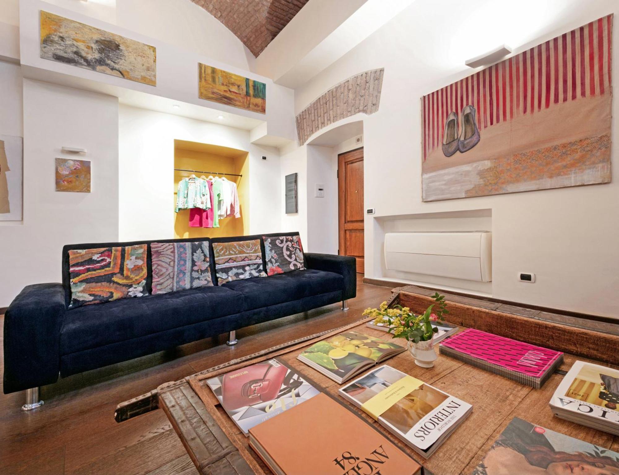 Trasteverehome - Artists Loft With Private Parking In Trastevere Ferienhaus Rom